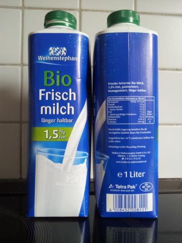 Bio Frischmilch, 1,5% | Hochgeladen von: MasterJoda