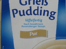 Grieß Pudding löffelfertig, pur | Hochgeladen von: dirkibus