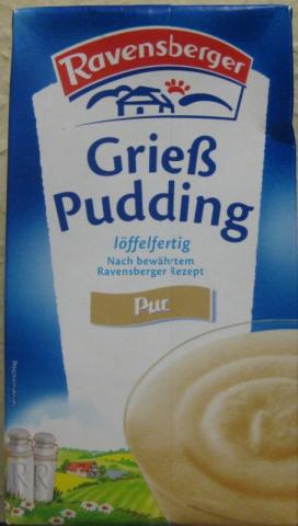 Grieß Pudding löffelfertig, pur | Hochgeladen von: dirkibus