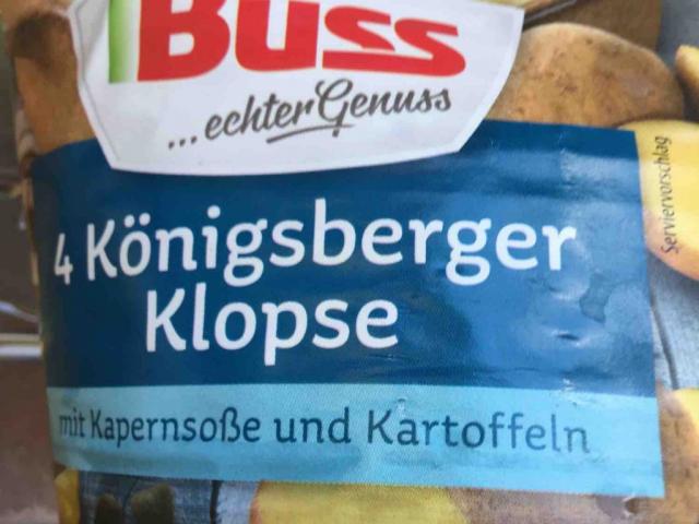 Königsberger Klopse mit Kartoffeln, in Kapernsoße von | Hochgeladen von: theo13