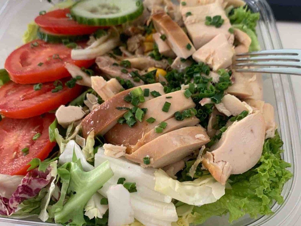 Salat mit gegrilltem Huhn  von Frantastic | Hochgeladen von: Frantastic