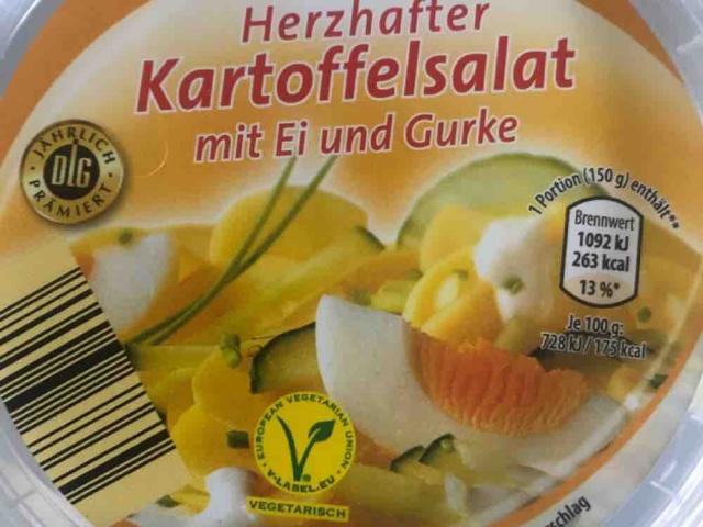 Herzhafter Kartoffelsalat mit Ei & Gurke von mihzi | Hochgeladen von: mihzi