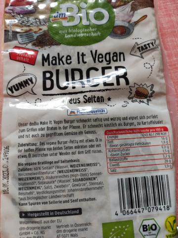 make it vegan Burgt, vegan von Toni (she/her) | Hochgeladen von: Toni (she/her)