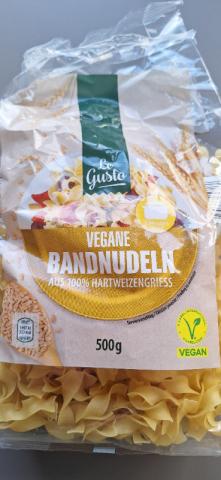 Vegane Bandnudeln, 100% aus Hartweizengriess von Krauskowski | Hochgeladen von: Krauskowski