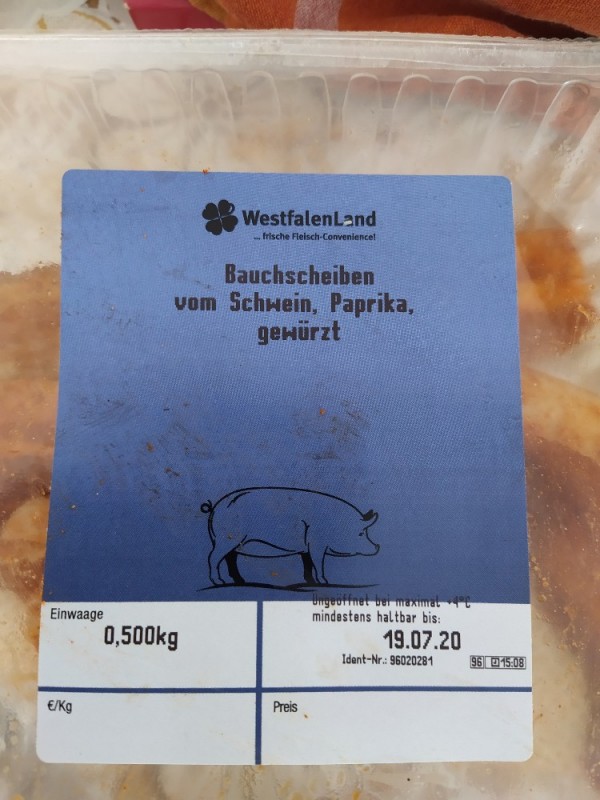 Schweinebauch in Schieben, paprika gewürzt von tetana12 | Hochgeladen von: tetana12