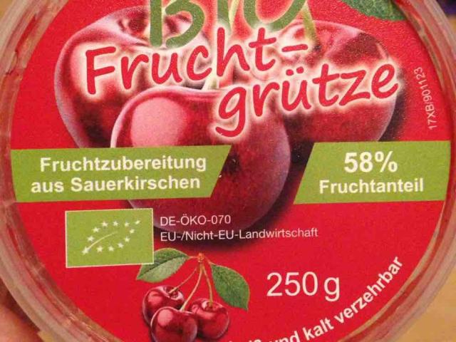 Bio Fruchtgrtze, Sauerkirschen 58% von Lucindra | Hochgeladen von: Lucindra