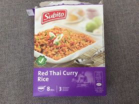 Red thai curry  rice | Hochgeladen von: rks