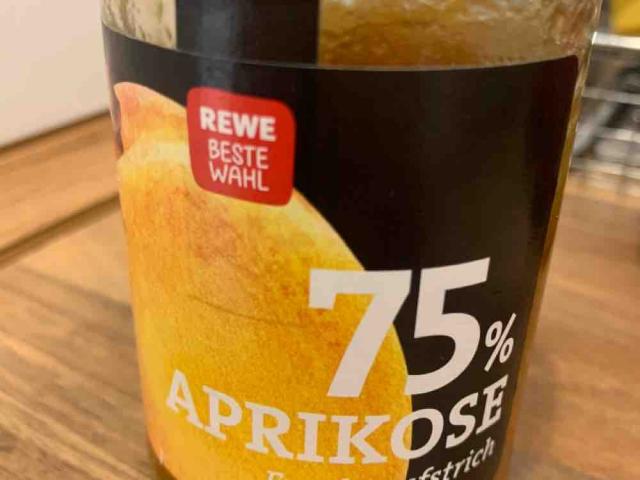 Rewe Fruchtaufstrich 75% Aprikose von SaraHH6613 | Hochgeladen von: SaraHH6613