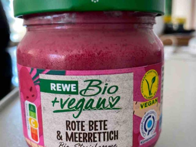 Rote Bete & Meerrettich, Bio-Streichcreme von LauraWagi | Hochgeladen von: LauraWagi