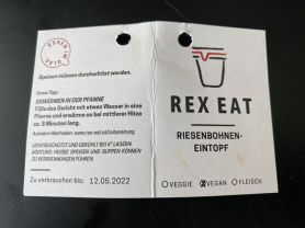 Rex-Eat: Riesenbohnen-Eintopf mit Gemüse | Hochgeladen von: chriger