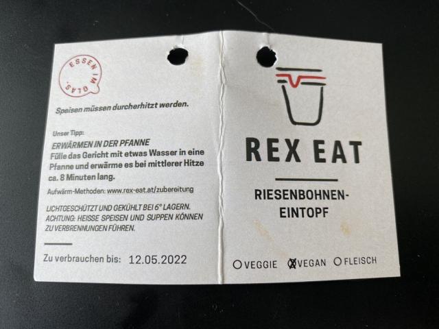 Rex-Eat: Riesenbohnen-Eintopf mit Gemüse | Hochgeladen von: chriger