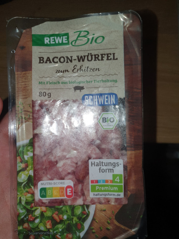 Rewe Bio, Bacon Würfel Kalorien Neue Produkte Fddb