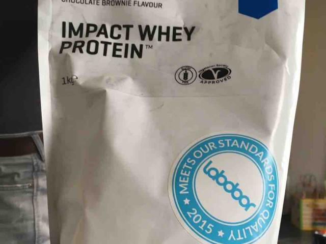 my protein impact whey protein , chocolate brownie flavour von k | Hochgeladen von: kadewobo