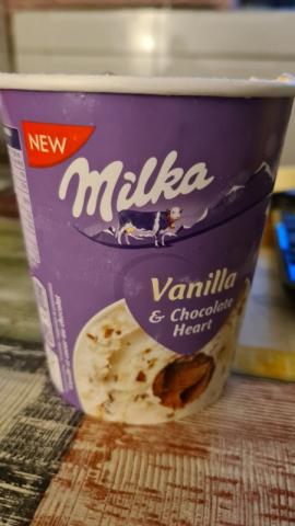 Milka vanilla & chocolate heart von mandyvandorten | Hochgeladen von: mandyvandorten