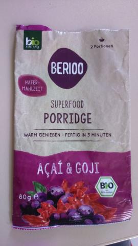 Superfood Porridge Acai & Goji | Hochgeladen von: Silv3rFlame