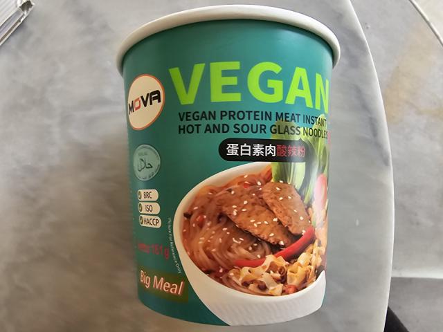 Vegan Protein Meat Instant Hot and Sour Glass Noodles by Zheldis | Uploaded by: Zheldis