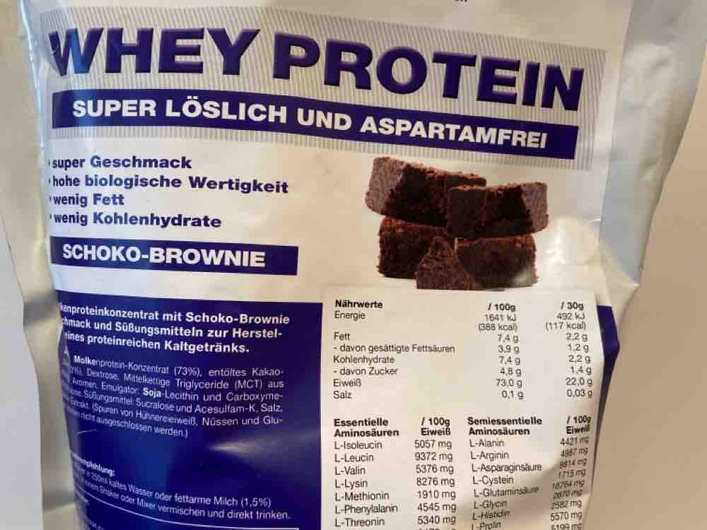 Fitgiant Schoko-Brownie, Whey Protein von JuLeLe | Hochgeladen von: JuLeLe