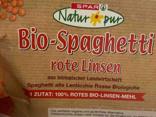 Bio-Spaghetti, rote Linsen by alicetld | Hochgeladen von: alicetld