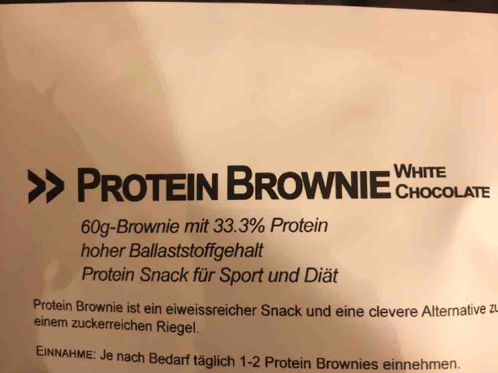 Protein Brownie, White Chocolate von bleiwerfer | Hochgeladen von: bleiwerfer