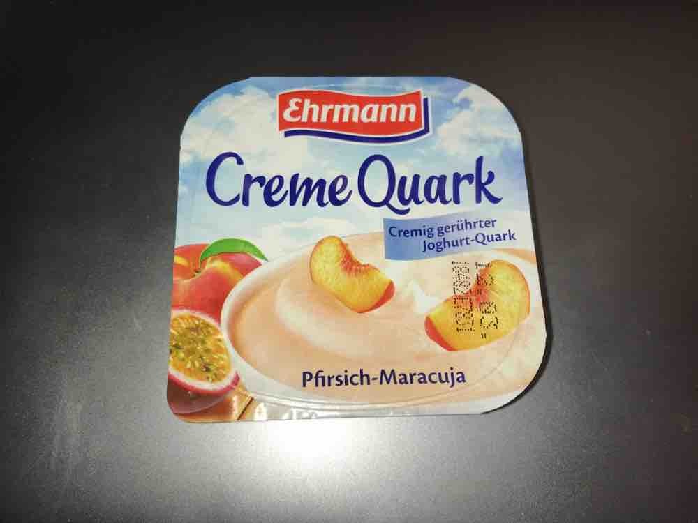 Ehrmann, Creme Quark, Pfirsich-Maracuja Kalorien - Joghurt - Fddb