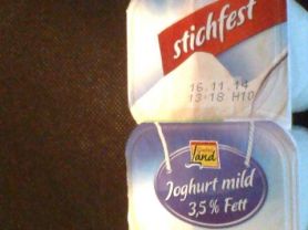 Joghurt, mild, 3,5 % Fett, natur | Hochgeladen von: Seidenweberin