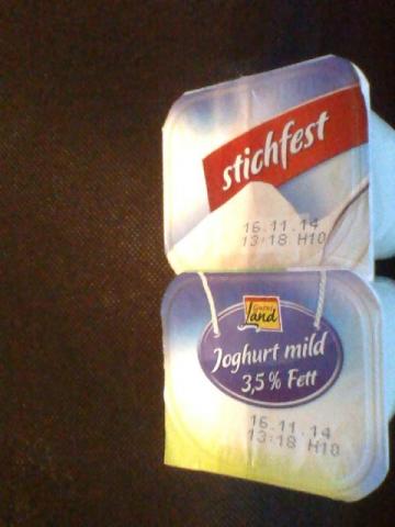 Joghurt, mild, 3,5 % Fett, natur | Hochgeladen von: Seidenweberin