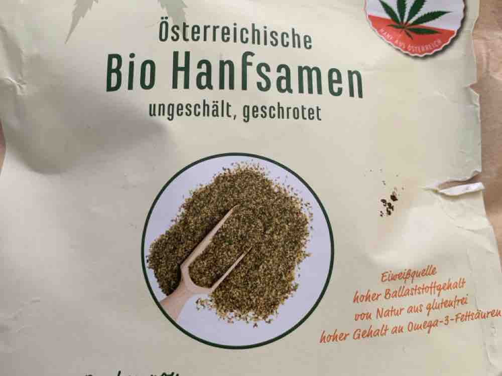 Bio Hanfsamen ungeschält, geschrotet, natur von vitalmesszentrum | Hochgeladen von: vitalmesszentrum