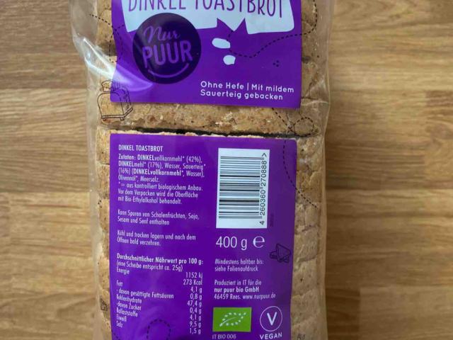 Dinkel Toastbrot, ohne Hefe von suatb | Hochgeladen von: suatb