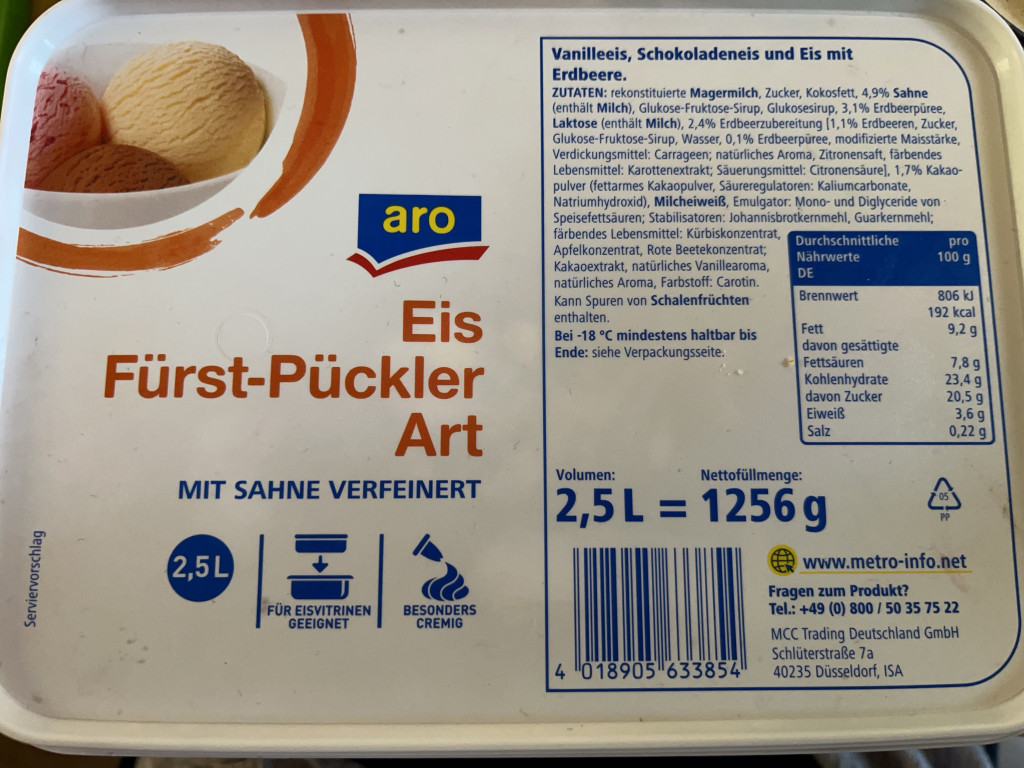 Eis Fürst-P ückler Art, Mit Sahne verfeinert von partyLaMa | Hochgeladen von: partyLaMa Eis Fürst-P ückler Art, Mit Sahne verfeinert von partyLaMa | Hochgeladen von: partyLaMa