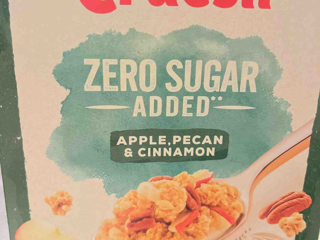 Quaker cruesli zero sugar apple, pecan, cinnamon Reviews