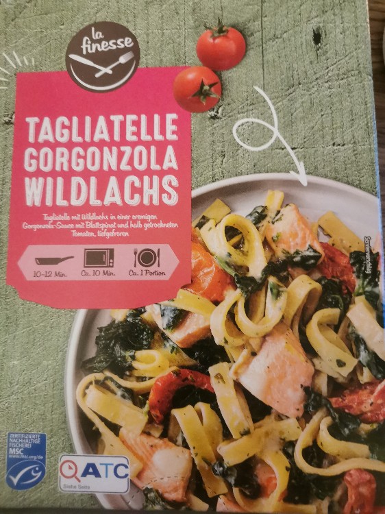 Tagliatelle Gorgonzola Wildlachs von nici72 | Hochgeladen von: nici72
