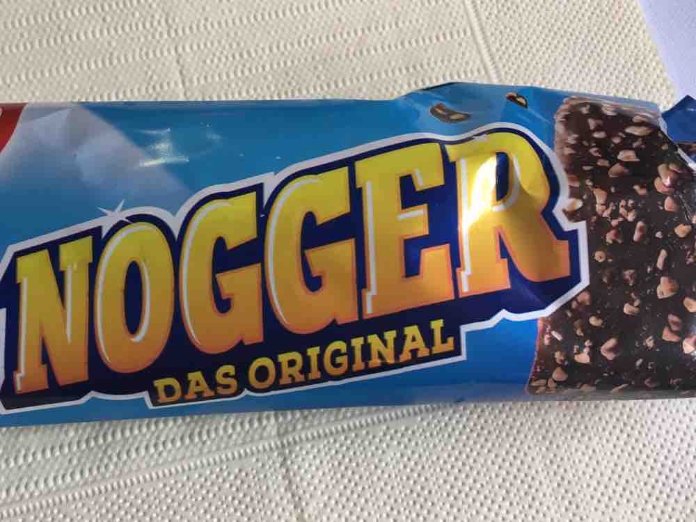Langnese Nogger Eis Vanillegeschmack Schokoladeneis Mit Haselnussst 
