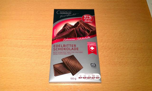 Choco Edition Edelbitter Schokolade 81% Kakao | Hochgeladen von: Richmand