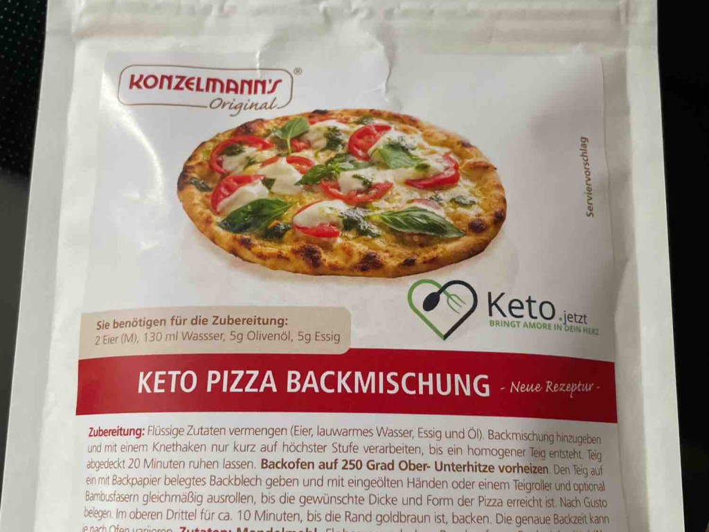 Keto Pizza Backmischung von Manuela4 | Hochgeladen von: Manuela4