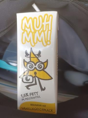 Muhmm! Milchdrink (Vanillegeschmack), 1,5% Fett im Milchanteil v | Hochgeladen von: Die coole Socke