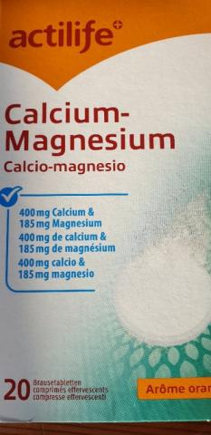 actilife Calcium-Magnesium (1 Tablette), Orange von chli | Hochgeladen von: chli