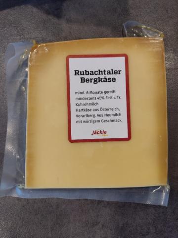 Rubachtaler Alt 45%, Hartkäse mit Kuhrohmilch von Schrippenkeule | Hochgeladen von: Schrippenkeule