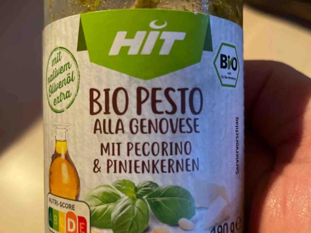 Bio Pesto alla Genovese, mit Pecorino und Pinienkernen von paelz | Hochgeladen von: paelzer