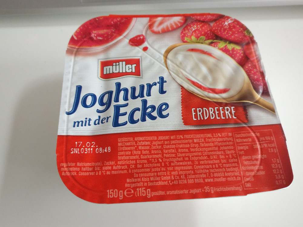 Joghurt mit der Ecke, Erdbeere von stevol | Hochgeladen von: stevol