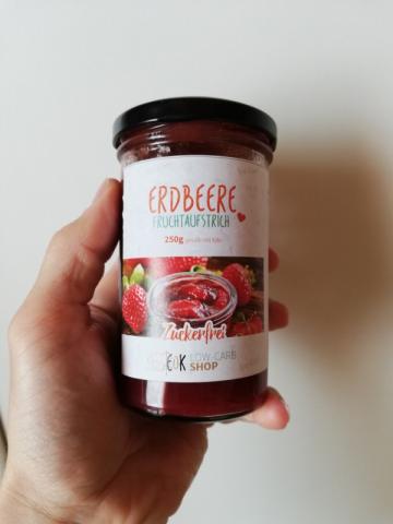 Erdbeere Fruchtaufstrich (EoK Low-Carb ) zuckerfrei , Erdbee | Hochgeladen von: Labi.B