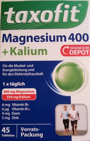 taxofit Magnesium 400 + Kalium | Hochgeladen von: stefanie.norden