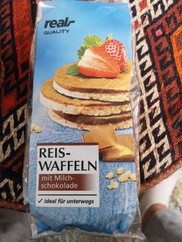 Real Quality Reis-Waffeln mit Milchschokolade von makaempk | Hochgeladen von: makaempk