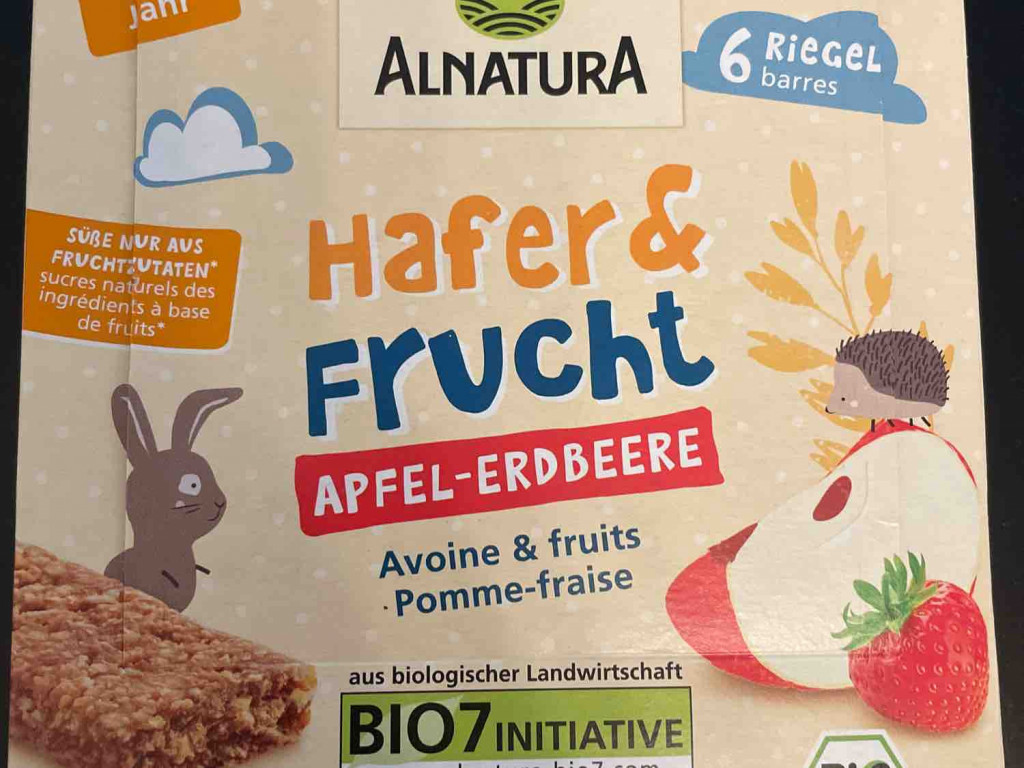Hafer & Frucht Riegel Apfel-Erdbeere von NadineBgl | Hochgeladen von: NadineBgl