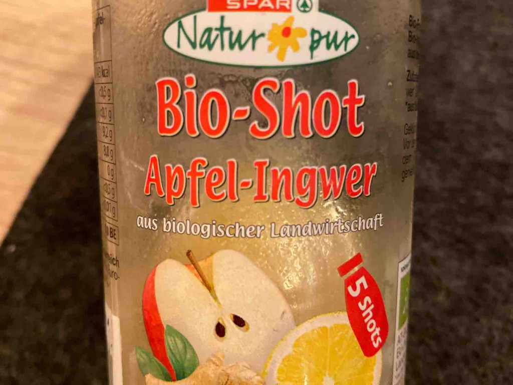 Bio-Shot Apfel Ingwer (Spar) von fittami | Hochgeladen von: fittami