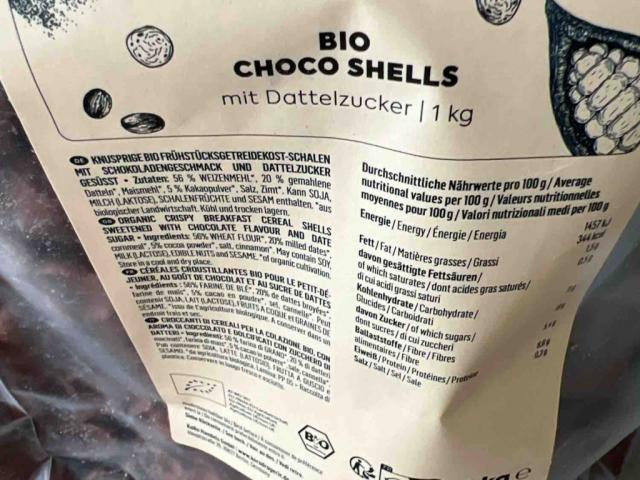 Bio Choco Shells, mit Dattelzucker von janaholm | Hochgeladen von: janaholm