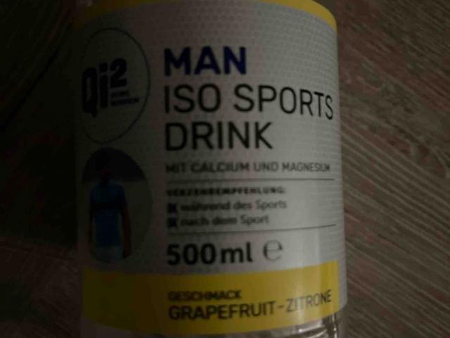 Man ISO Sports Drink, Grapefruit - Zitrone  von RolltheCube | Hochgeladen von: RolltheCube