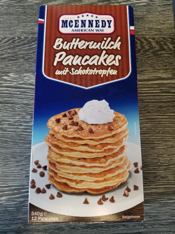 Buttermilch Pancakes, mit Schokotropfen von Albert Krzeminski | Hochgeladen von: Albert Krzeminski