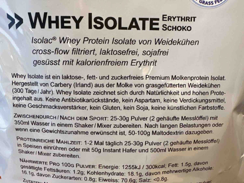 Whey Isolat, Erythrit Schoko von schreyvogel | Hochgeladen von: schreyvogel