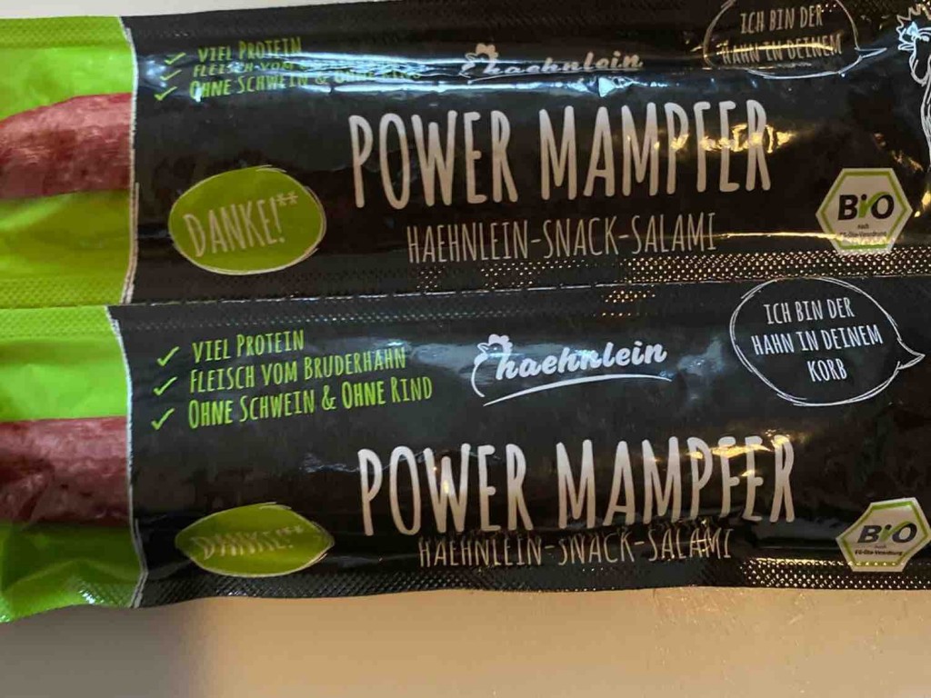 Power Mampfer, Hähnlein-Snack-Salami von SFt | Hochgeladen von: SFt