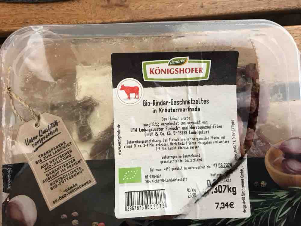 Bio-Rindergeschnetzeltes in Kräutermarinade von yvonniko | Hochgeladen von: yvonniko